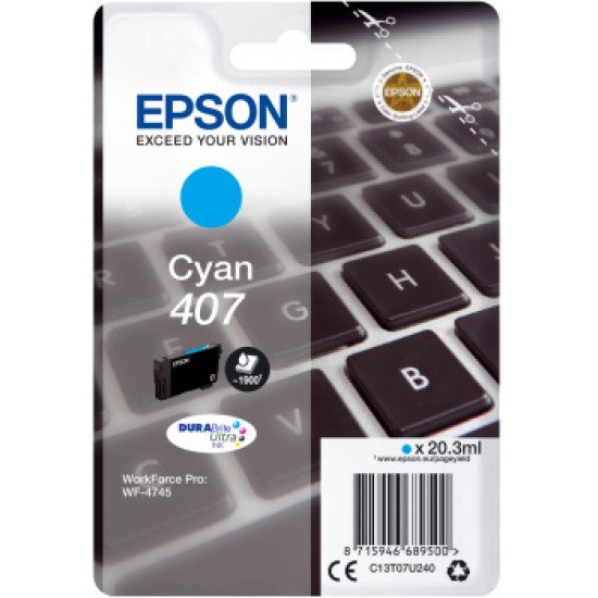 Epson WF-4745 cartouche d'encre 1 pièce(s) Original Cyan