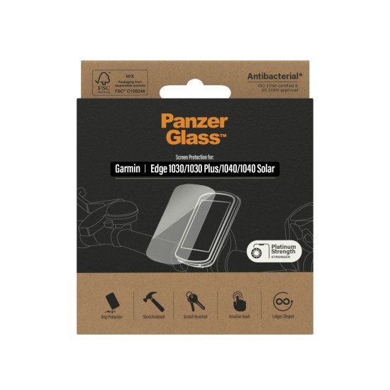 PanzerGlass ® Garmin Edge 1030 | 1040 - Anti-Glare | Screen Protector Glass Protection d'écran transparent 1 pièce(s)
