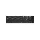 Port Designs 900903-US clavier Bureau RF sans fil + Bluetooth QWERTY Anglais américain Noir