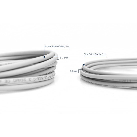 Digitus DK-1624-A-0025S câble de réseau Gris 0,25 m Cat6a U/FTP (STP)