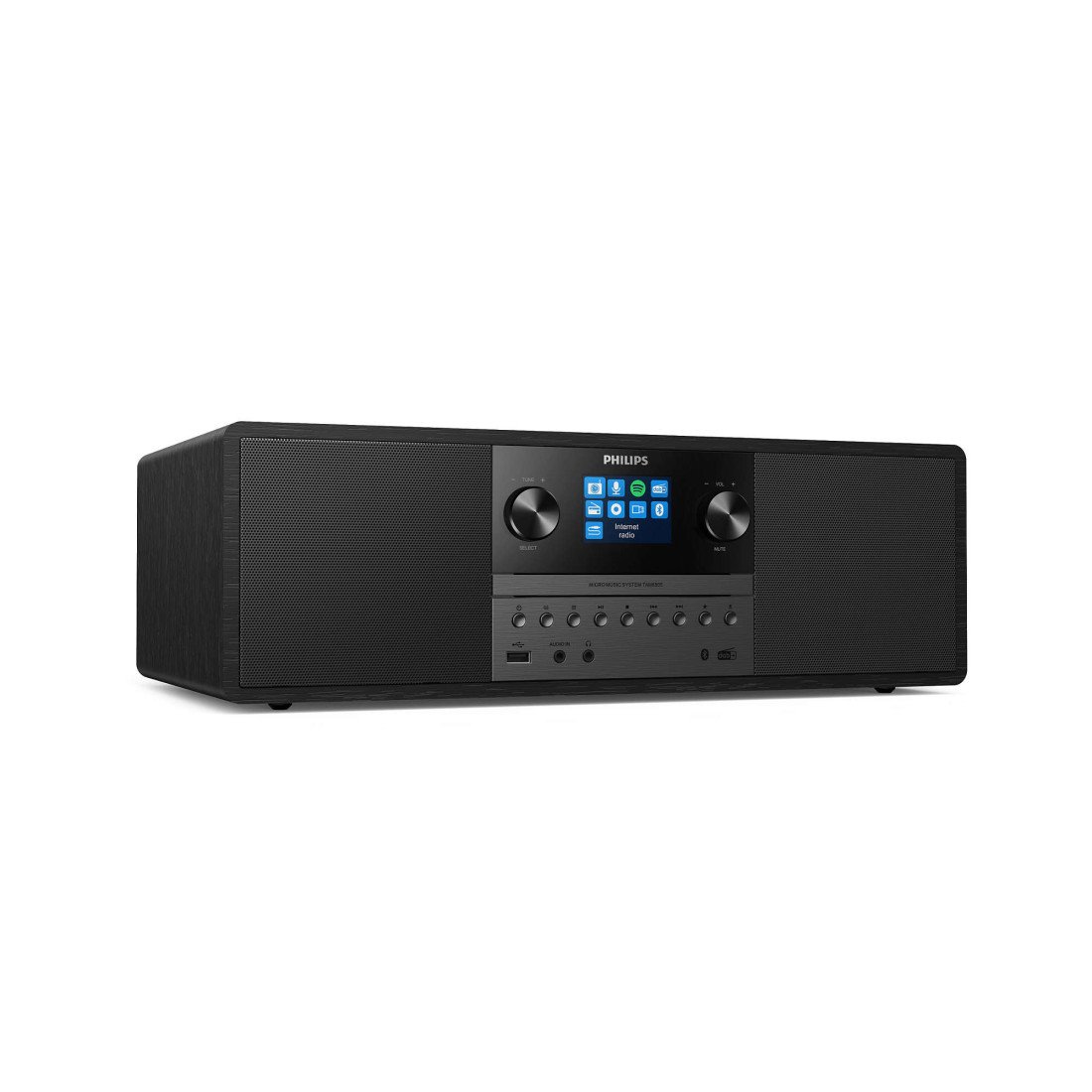 Micro Chaîne Philips TAM6805 - 50W Avec Radio Internet, Bluetooth Et Lecteur CD