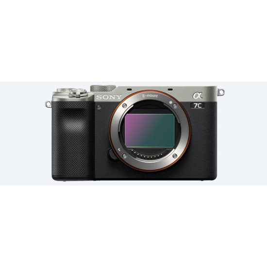 Sony α 7C Boîtier MILC 24,2 MP CMOS 6000 x 4000 pixels Noir, Argent