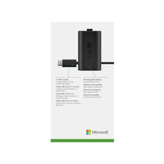 Microsoft Xbox One Play & Charge Kit Kit chargeur Microsoft Xbox One Play & Charge Kit Kit chargeur