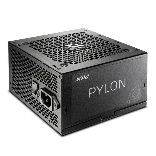 XPG PYLON 550W unité d'alimentation d'énergie 24-pin ATX ATX Noir XPG PYLON 550W unité d'alimentation d'énergie 24-pin ATX ATX Noir
