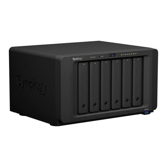 Synology DiskStation DS1621+ serveur de stockage V1500B Ethernet/LAN Bureau Noir NAS