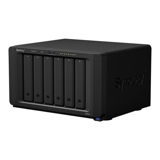 Synology DiskStation DS1621+ serveur de stockage V1500B Ethernet/LAN Bureau Noir NAS