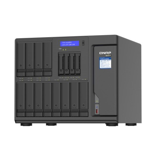 QNAP TVS-h1688X NAS Ethernet/LAN Noir