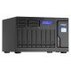 QNAP TVS-h1288X NAS Ethernet/LAN Noir