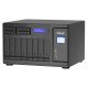 QNAP TVS-h1288X NAS Ethernet/LAN Noir