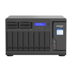 QNAP TVS-h1288X NAS Ethernet/LAN Noir