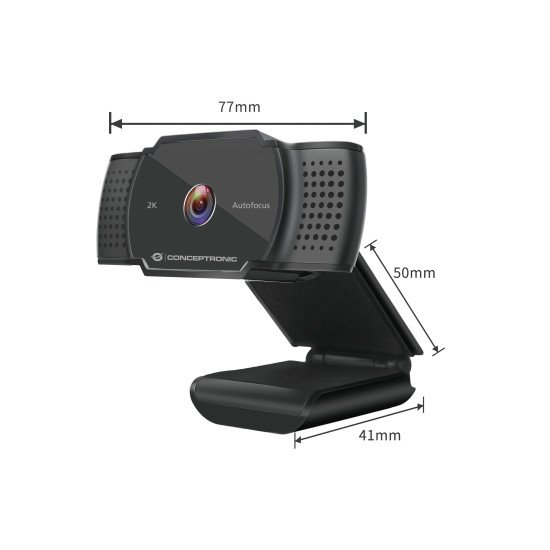 Conceptronic AMDIS02B webcam 5 MP 2592 x 1944 pixels USB 2.0 Noir