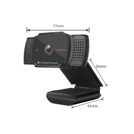 Conceptronic AMDIS02B webcam 5 MP 2592 x 1944 pixels USB 2.0 Noir Conceptronic AMDIS02B webcam 5 MP 2592 x 1944 pixels USB 2.0 Noir