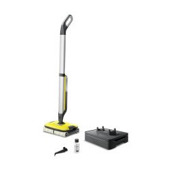 Kärcher FC 7 Cordless Sans sac Argent, Jaune