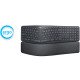 Logitech Ergo K860 clavier RF sans fil + Bluetooth Suisse Noir