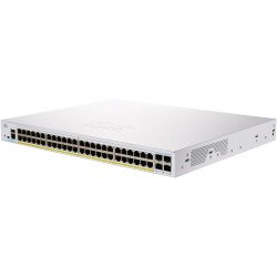 Cisco CBS250-48P-4G Géré L3 Gigabit Ethernet (10/100/1000) Connexion Ethernet POE 1U Gris