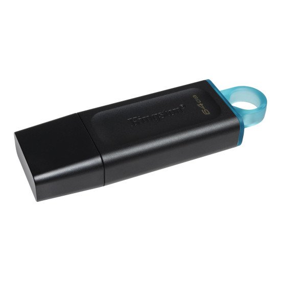 Kingston DataTraveler Exodia clé USB flash 64 Go USB Type-A 3.2 Gen 1 (3.1 Gen 1) Noir