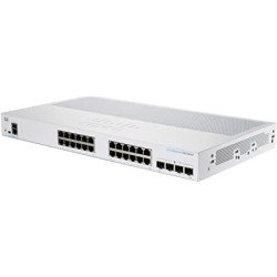 Cisco CBS250-24T-4GEU-RF commutateur réseau Géré L3 Gigabit Ethernet (10/100/1000) 1U Gris