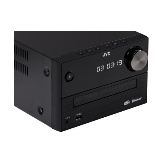 JVC UX-C25DAB ensemble audio pour la maison Système micro audio domestique 14 W Noir