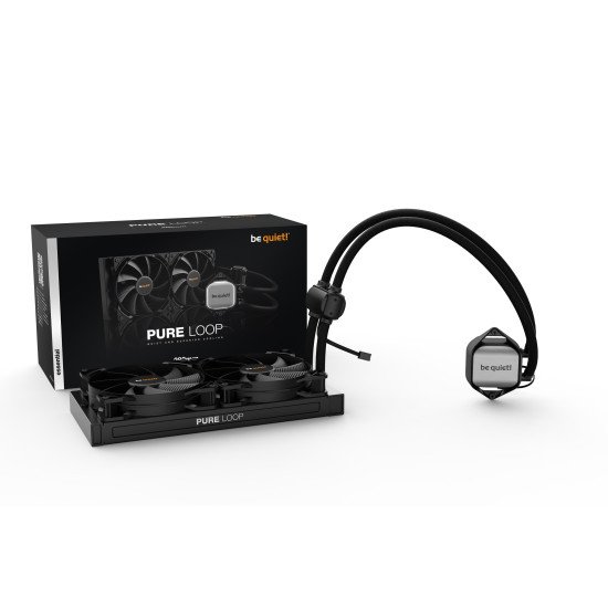 be quiet! PURE LOOP 280mm Processeur Refroidisseur de liquide tout-en-un 14 cm Noir 1 pièce(s) be quiet! PURE LOOP 280mm Processeur Refroidisseur de liquide tout-en-un 14 cm Noir 1 pièce(s)