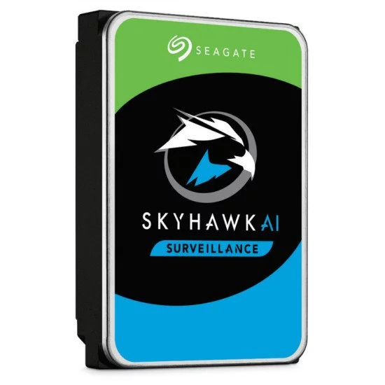 Seagate Surveillance HDD SkyHawk AI 3.5" 12000 Go Série ATA III Seagate Surveillance HDD SkyHawk AI 3.5" 12000 Go Série ATA III