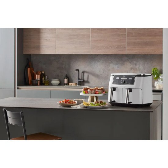 Ninja AF400EU Double 9,5 L Autonome 2470 W Friteuse d'air chaud Blanc Ninja AF400EU Double 9,5 L Autonome 2470 W Friteuse d'air chaud Blanc