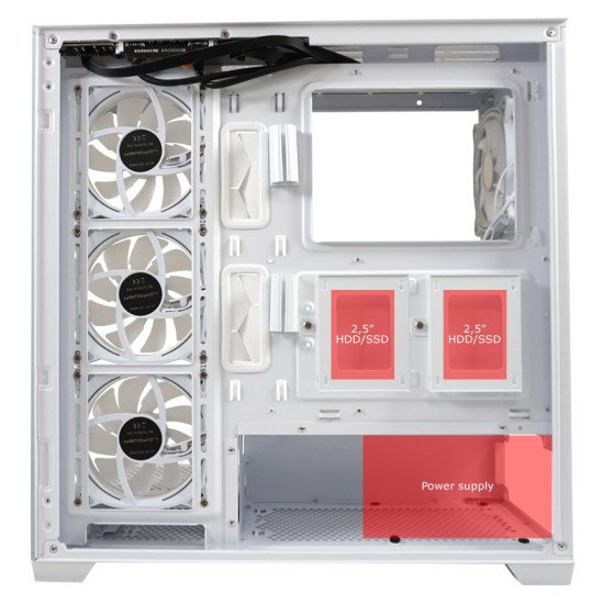 LC-Power LC-715W-ON unité centrale Midi Tower Blanc LC-Power LC-715W-ON unité centrale Midi Tower Blanc