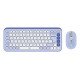 Logitech POP Icon Combo clavier Souris incluse Universel Bluetooth QWERTY US International Lilas, Blanc Logitech POP Icon Combo clavier Souris incluse Universel Bluetooth QWERTY US International Lilas, Blanc