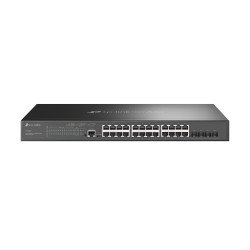 TP-Link Omada SG3428MP commutateur réseau Géré L2+ Gigabit Ethernet (10/100/1000) Connexion Ethernet POE 1U Noir TP-Link Omada SG3428MP commutateur réseau Géré L2+ Gigabit Ethernet (10/100/1000) Connexion Ethernet POE 1U Noir