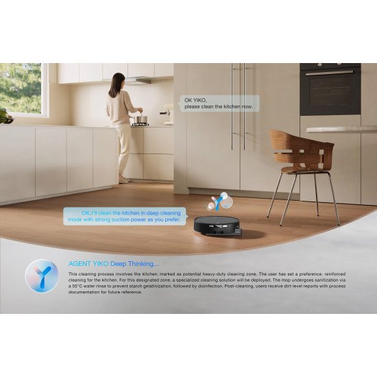 Ecovacs DEEBOT T90 PRO OMNI EU 0,25 L Noir