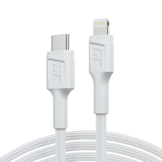Green Cell GC PowerStream 1 m Blanc