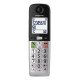 Panasonic KX-TGU432 Téléphone DECT Identification de l'appelant Noir, Argent