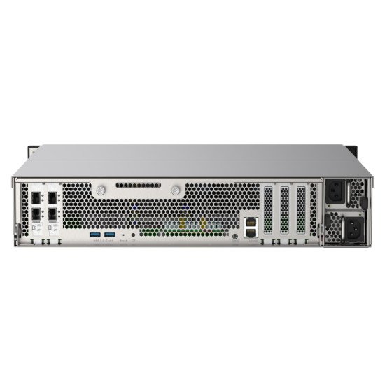 QNAP TS-h2490FU NAS Rack (2 U) Ethernet/LAN Noir, Gris 7302P