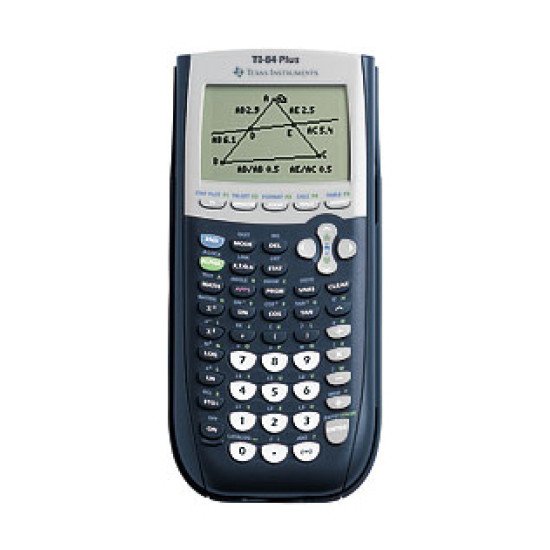 Texas Instruments TI-84 Plus calculatrice Bureau Calculatrice graphique Noir