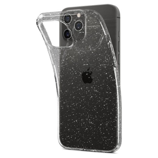 Spigen Liquid Crystal Glitter coque de protection pour téléphones portables 15,5 cm (6.1") Housse Transparent