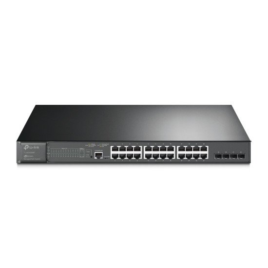 TP-LINK TL-SG3428MP commutateur réseau Géré L2/L2+ Gigabit Ethernet (10/100/1000) Connexion Ethernet