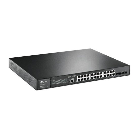 TP-LINK TL-SG3428MP commutateur réseau Géré L2/L2+ Gigabit Ethernet (10/100/1000) Connexion Ethernet