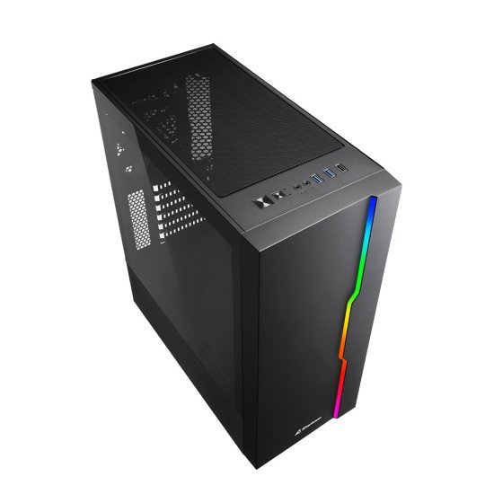 Sharkoon RGB Slider Midi Tower Noir