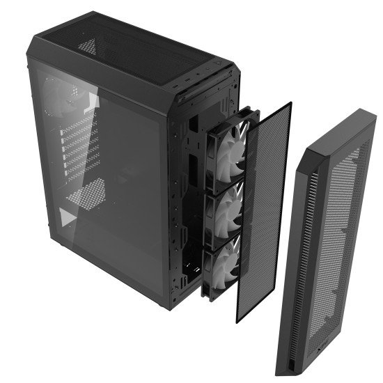 XPG VALOR AIR PLUS Midi Tower Noir