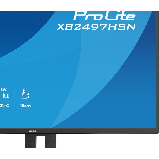 iiyama ProLite XB2497HSN-B1 écran PC 60,5 cm (23.8") 1920 x 1080 pixels Full HD LED Noir