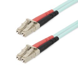 StarTech.com Câble à Fibre Optique Multimode LC/UPC vers LC/UPC OM4, Fibre LOMMF/VCSEL Zipcord 50/125µm, Réseaux 100G, Faible Perte d'Insertion, Cordon de Raccordement Fibre LSZH, 20m StarTech.com Câble à Fibre Optique Multimode LC/UPC vers LC/UPC OM4, Fibre LOMMF/VCSEL Zipcord 50/125µm, Réseaux 100G, Faible Perte d'Insertion, Cordon de Raccordement Fibre LSZH, 20m