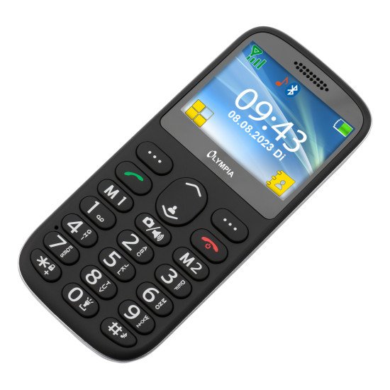 Olympia Sun 5,87 cm (2.31") 77,4 g Noir Appareil-photo de téléphone