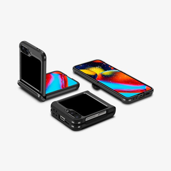 Spigen Slim Armor Pro coque de protection pour téléphones portables 17 cm (6.7") Housse Noir Spigen Slim Armor Pro coque de protection pour téléphones portables 17 cm (6.7") Housse Noir