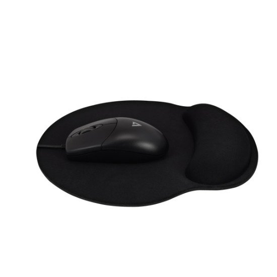 V7 MP03BLK tapis de souris Noir