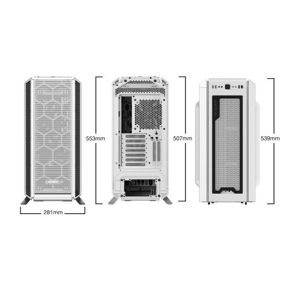 be quiet! Silent Base 802 Window Botiier PC Blanc