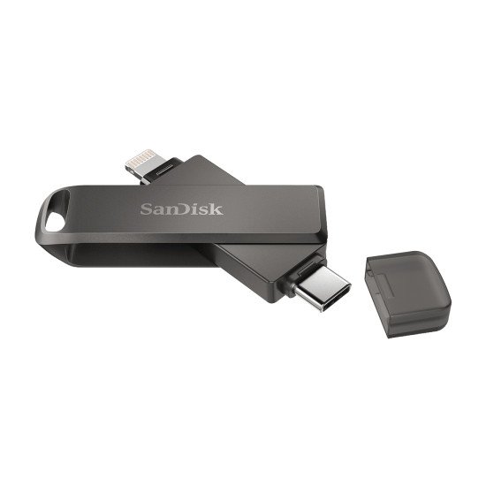 SanDisk iXpand lecteur USB flash 64 Go USB Type-C / Lightning 3.2 Gen 1 (3.1 Gen 1) Noir