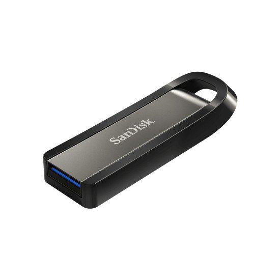 SanDisk Extreme Go lecteur USB flash 256 Go USB Type-A 3.2 Gen 1 (3.1 Gen 1) Acier inoxydable