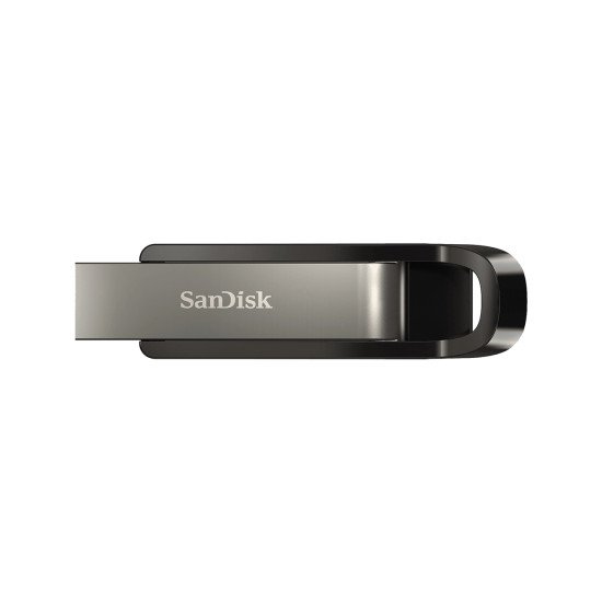 SanDisk Extreme Go lecteur USB flash 256 Go USB Type-A 3.2 Gen 1 (3.1 Gen 1) Acier inoxydable