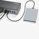 StarTech.com Dock USB-C & USB-A - Station d'Accueil Universelle à Triple Écran DisplayPort & HDMI 4K 60Hz - 85W Power Delivery, 6x USB Hub, GbE, Audio - USB 3.1 Gen 2 10Gbps
