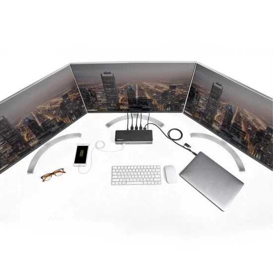 Dock Universel USB-C & USB-A - Station d'Accueil Hybride à