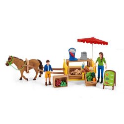 schleich Farm Life Sunny Day Mobile Farm Stand schleich Farm Life Sunny Day Mobile Farm Stand